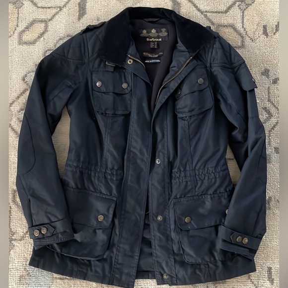 Barbour Jackets & Coats Barbour Womens Fleecelined Waxed Cotton